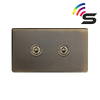 Antique Brass Smart Light Switch
