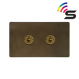 Vintage Brass Smart Light Switch
