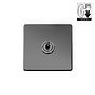 Black Nickel 1 Gang Dimming Toggle Switch
