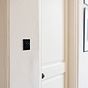 Soho Lighting Matt Black 2 Gang 6A Push Button Dimmer Switch