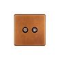 Soho Lighting Antique Copper TV And Satellite Socket