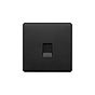 Soho Lighting Matt Black 1 Gang Data Socket RJ45 Ethernet Cat5/6 Screwless