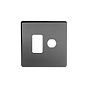 Soho Lighting Black Nickel 2 Gang 1RM+1CM Dual Module Grid Switch Plate