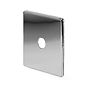 Soho Lighting Polished Chrome 1 Gang LT3 Toggle Plate ONLY