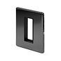 Soho Lighting Black Nickel 1 x25mm EM-Euro Module Faceplate