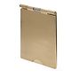 Soho Lighting Brushed Brass Black Insert 2 x25mm EM-Euro Module Floor Plate