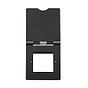 Soho Lighting Matt Black 2 x25mm EM-Euro Module Floor Plate
