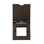 Soho Lighting Vintage Brass Black Insert 2 x25mm EM-Euro Module Floor Plate