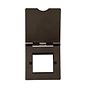 Soho Lighting Vintage Brass Black Insert 2 x25mm EM-Euro Module Floor Plate