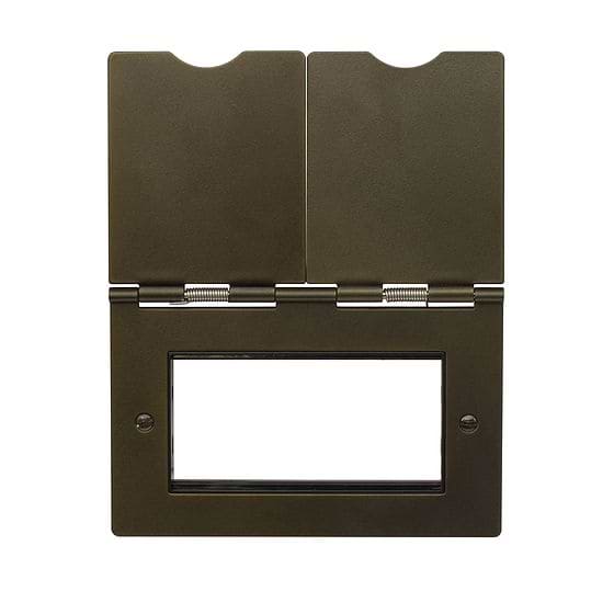 Soho Lighting Bronze 4 x25mm EM-Euro Module Floor Plate