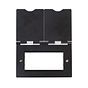 Soho Lighting Matt Black 4 x25mm EM-Euro Module Floor Plate