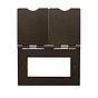 Soho Lighting Vintage Brass Black Insert 4 x25mm EM-Euro Module Floor Plate