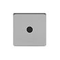 Soho Lighting Brushed Chrome 20A Flex Outlet Blk Ins Screwless