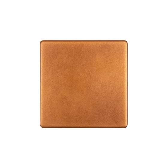 Soho Lighting Antique Copper metal Single Blanking Plate