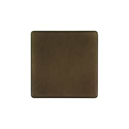 Soho Lighting Vintage Brass metal Single Blanking Plate