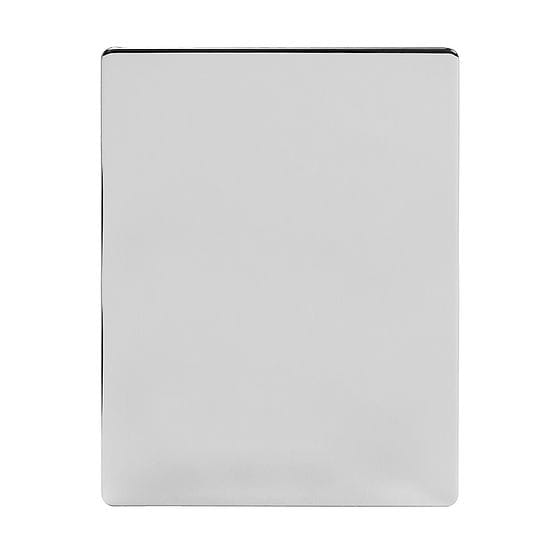 Polished Chrome 9 Gang Blanking Plate

