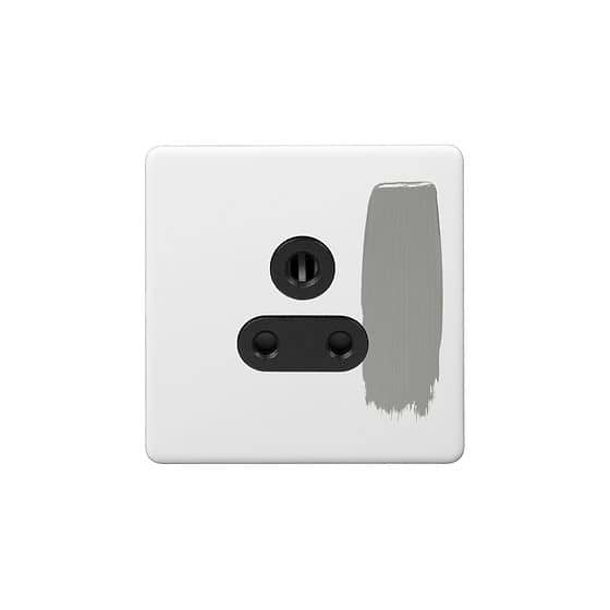 Paintable Bulkhead 5Amp Socke
