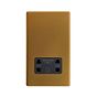 Antique Gold Dual Voltage Shaver Socket
