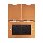 Soho Lighting Antique Copper 13A 2Gang Floor Socket