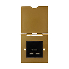 Soho Lighting Old Brass 1 Gang USB Charger Floor Socket