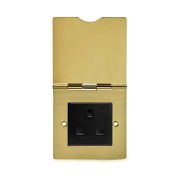 Black Nickel Floor Socket