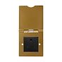 Soho Lighting Antique Gold 13A 1 Gang Euromod Floor Socket