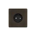 Soho Lighting Vintage Brass 16A 1 Gang Euro Schuko Socket