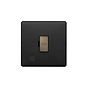 Matt Black and Antique Brass Fused Spur
