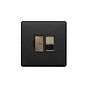 Matt Black and Antique Brass Fused Spur
