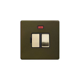 Bronze and Brass Fused Spur
