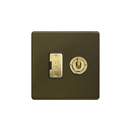 Bronze and Brass Toggle Fused Spur
