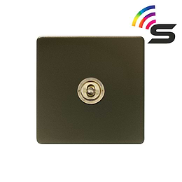 Bronze and Brass Smart Light Switch
