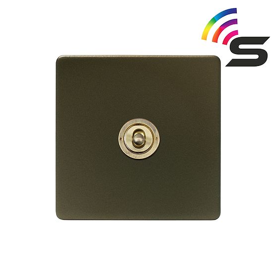 Bronze and Brass Smart Light Switch
