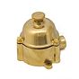 Soho Lighting Chelsea Solid Brass 1 Gang IP66 Outdoor 20A 2-Way Rotary Light Switch