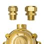 Soho Lighting Chelsea Solid Brass 1 Gang IP66 Outdoor 20A 2-Way Rotary Light Switch