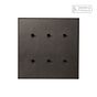 Soho Lighting Heritage Bronze 6 Gang 2 Way Dimming Toggle Switch with Bronze Toggle - The Palaces Collection
