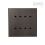 Soho Lighting Heritage Bronze 8 Gang 2 Way Dimming Toggle Switch with Bronze Toggle - The Palaces Collection