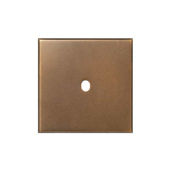 Soho Lighting Aged Brass 1 Gang TM Module Grid Switch Plate - The Palaces Collection