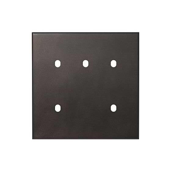 Soho Lighting Heritage Bronze 5 Gang TM Module Grid Switch Plate - The Palaces Collection