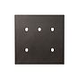 Soho Lighting Heritage Bronze 5 Gang TM Module Grid Switch Plate - The Palaces Collection