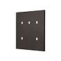 Soho Lighting Heritage Bronze 5 Gang TM Module Grid Switch Plate - The Palaces Collection