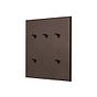 Soho Lighting Heritage Bronze 5 Gang 20A 2 Way Retractive Toggle Switch with Bronze Toggle - The Palaces Collection