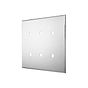 Soho Lighting Nickel 6 Gang TM Module Grid Switch Plate - The Palaces Collection