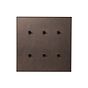 Soho Lighting Heritage Bronze 6 Gang 20A 2 Way Toggle Switch with Bronze Toggle - The Palaces Collection