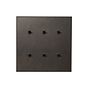 Soho Lighting Heritage Bronze 6 Gang 20A 2 Way Retractive Toggle Switch with Bronze Toggle - The Palaces Collection