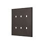 Soho Lighting Heritage Bronze 6 Gang TM Module Grid Switch Plate - The Palaces Collection