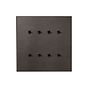 Soho Lighting Heritage Bronze 8 Gang 20A 2 Way Retractive Toggle Switch with Bronze Toggle - The Palaces Collection