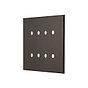 Soho Lighting Heritage Bronze 8 Gang TM Module Grid Switch Plate - The Palaces Collection
