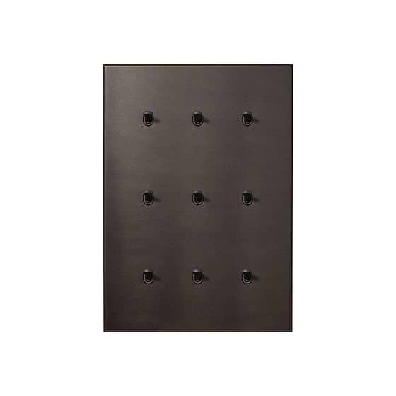 Soho Lighting Heritage Bronze 9 Gang 20A 2 Way Toggle Switch with Bronze Toggle - The Palaces Collection