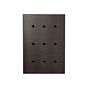 Soho Lighting Heritage Bronze 9 Gang 20A 2 Way Toggle Switch with Bronze Toggle - The Palaces Collection